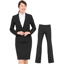 Amazon | リクルート スーツ パンツスーツ ビジネス 就活 オフィス 