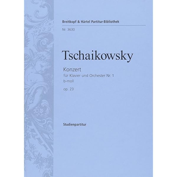 チャイコフスキー : ピアノ協奏曲 第1番 変ロ短調 Op.23/ペータース社