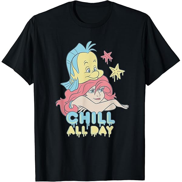 Amazon | ディズニー リトルマーメイド セバスチャンスケッチ Tシャツ