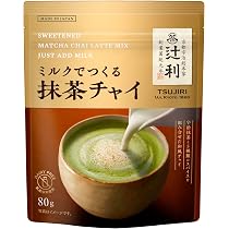 Amazon | 辻利 ミルクでつくる宇治抹茶ラテ 80g | 辻利 | 抹茶 通販