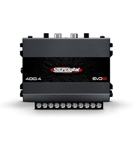 Amazon.co.jp: SounDigital - カーフルレンジアンプ 800 - 4チャンネル