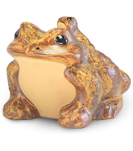 Amazon.co.jp: 陶里 『信楽焼』 蛙 10号 L82-27 : ホーム＆キッチン