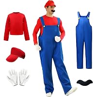 Amazon.co.jp: ワリオ 大人用 コスプレ 変装 キット ハロウィン