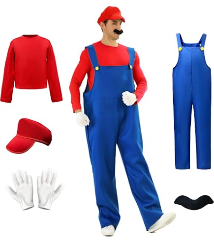 Amazon.co.jp: キノピオ コスチューム マリオ コスプレ 衣装 大人 仮装