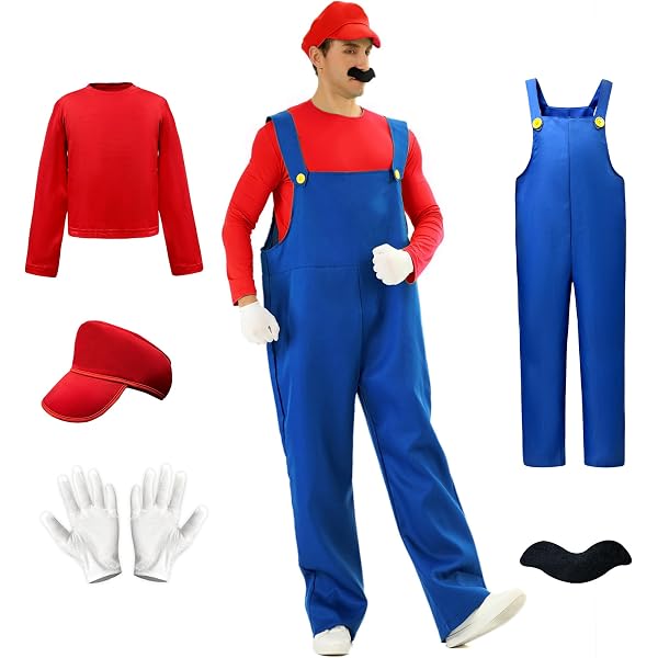 Amazon.co.jp: キノピオ コスチューム マリオ コスプレ 衣装 大人 仮装