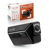 デイトナ(Daytona) Mio(ミオ) バイク用 ドライブレコーダー ヘルメット装着可能 前後2K録画 400万画素 microSD 64GB付属 2K 防水 防塵 LED信号 Gセンサー GPS MiVue MP30GPS 49341