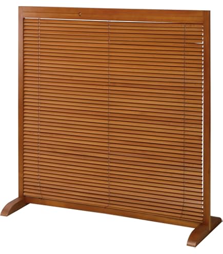Amazon｜弘益 koeki 1連パーティション 衝立 JP-LB1 ブラウン W119×D40