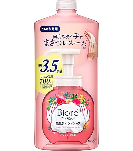 Amazon.co.jp: ビオレU アロマタイム泡ハンドソープローズ つめかえ用