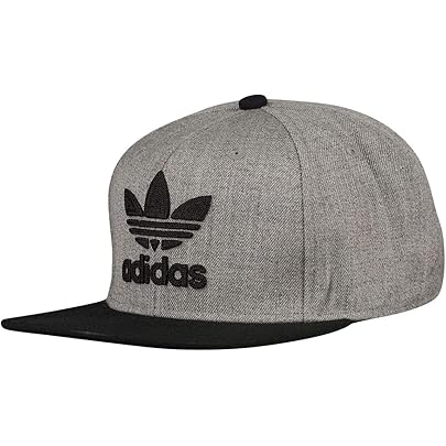 Amazon | Adidas Men 's Originals Snapback Flatbrim S48638 キャップ
