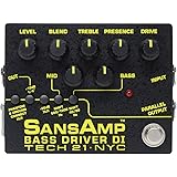 Tech21 SANSAMP ベース用 ドライブエフェクター・アンプシュミレーター・DI機能 BASS DRIVER DI V2【国内正規品】