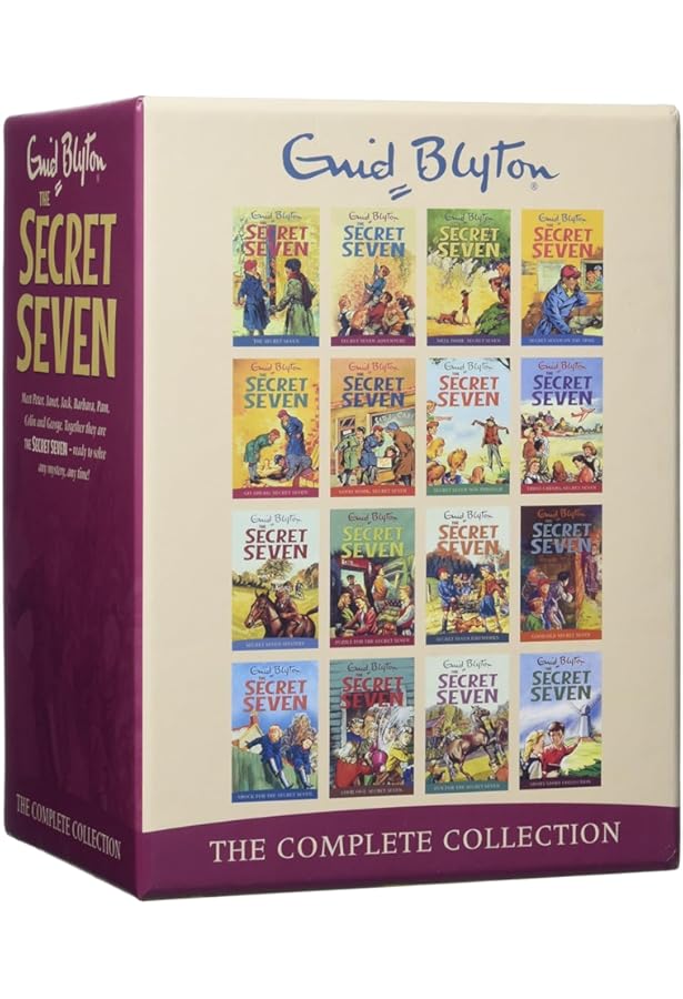 Famous Five X 21 Series Books Box Set Pack Collection - Enid