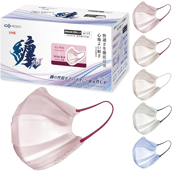 Amazon.co.jp: 株式会社万雄 三層構造使い捨てフィルターマスクBY-50