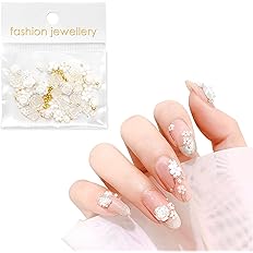 Amazon ネイルデコパーツ ネイルパーツ ネイルアートジュエリーパーツ ネイルデコレーション 3d 立体 山茶花 金属粒 可愛い ネイルラインストーン ハンドメイド 手作り Diy ネイル用 Deweey ジュエリーパーツ 通販