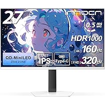 Amazon.co.jp: INNOCN Mini LED 4K Monitor, 27-inch Gaming Monitor