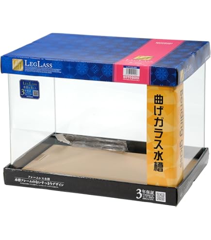Amazon | 水槽 45cm ガラス水槽【45×45×40cm 75L】クリスティプレーン
