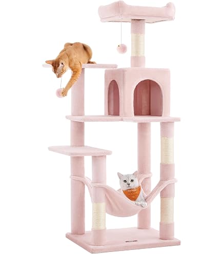 Amazon | nico-LS(ニコルス) キャットタワー 猫タワー 大型猫用 スリム