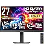 Amazon.co.jp: IODATA GigaCrysta MiniLED ゲーミングモニター 27
