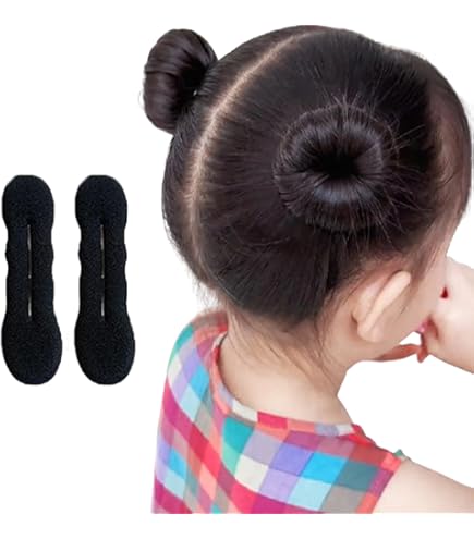 Amazon | PAVIKE お団子ヘアーヘアアレンジ (3点セット) 簡単ヘア