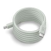 CIO スパイラルケーブル USB-CtoC PD240W 480Mbps 急速充電 マグネット吸着 形状記憶 （1m, カームブルー） | Type-Cケーブル, まとまる充電ケーブル, データ転送 480Mbps,持ち運びに便利
