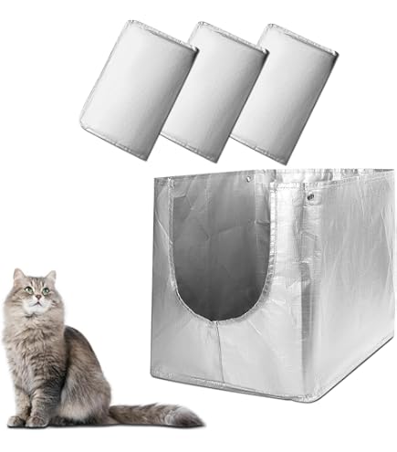 Cat Litter Liner WECATION Reusable Flip F Liners With Handle