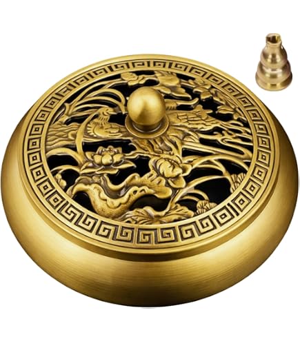 Amazon｜黄銅 銅製 博山炉 KZ-O-083｜仏壇用香炉 オンライン通販