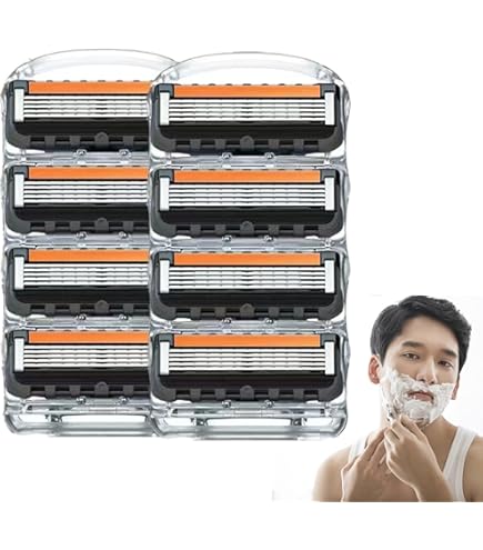 Amazon.co.jp: Gillette Labs ジレットラボ 角質除去バー搭載 替刃 8個