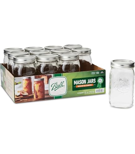 Amazon.co.jp: Ball メイソンジャー 16oz(フルーツ)12個セット