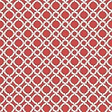 York Wallcoverings wc7544ウェイバリー通りClassics IIケントCrossingリムーバブル壁紙、レッズ