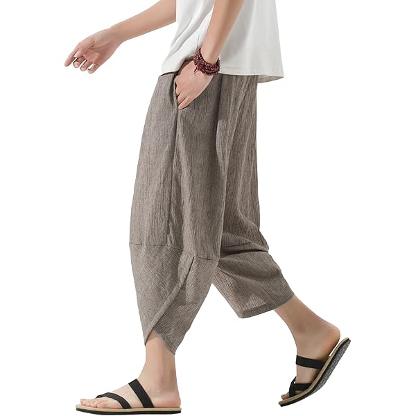 Amazon | [HMT] サルエルパンツ アラジンパンツ タイパンツ メンズ