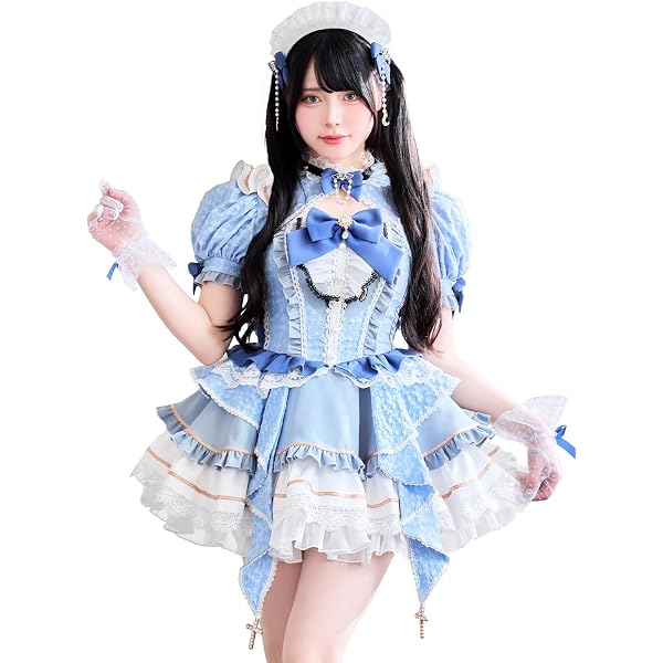 Amazon.co.jp: [Malymoon] コスプレ 魔法少女 魔法 メイド
