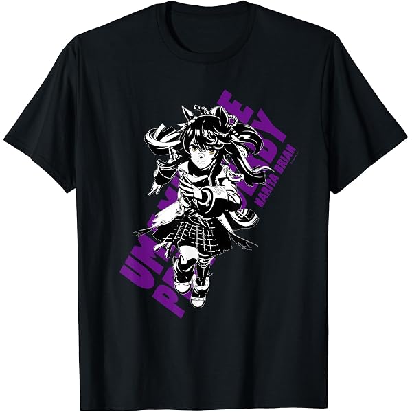 Amazon | ウマ娘 プリティーダービー ビワハヤヒデ Tシャツ | Tシャツ
