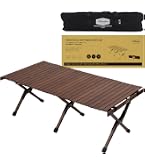 Amazon | [クイックキャンプ] X脚 ウッドローテーブル 各種 120×50cm