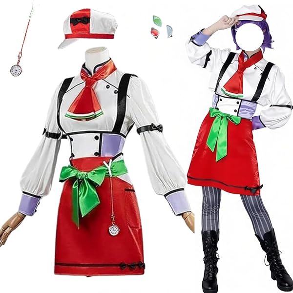 Amazon.co.jp: [ワンワンワン] 渚トラウト コスプレ衣装+帽(ウィッグ