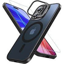 Amazon.co.jp: BESINPO iPhone 16 ケース ガラスフィルム付き MagSafe