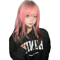 Amazon.co.jp: Limakaraウィッグ フルウィッグ グラデーション