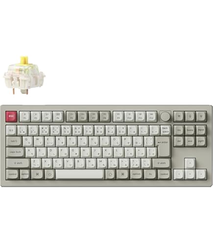 【美品】Keychron V1 Max レトロカラー（US配列・バナナ軸） Amazon | 【国内正規品】Keychron V1 Max レトロカラー QMK