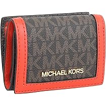 美品‼️マイケルコース　ミニ財布　赤 マイケルコース MICHAEL KORS マイケルコース 二つ折り財布