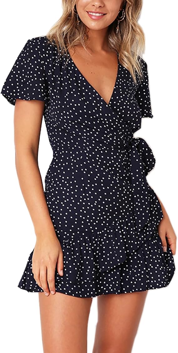 Relipop Summer Women Short Sleeve Print 