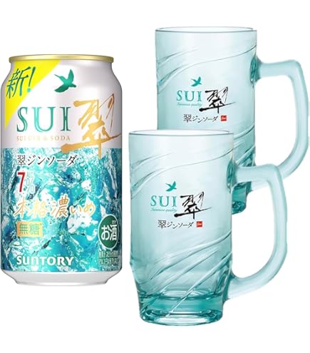 Amazon.co.jp: サントリー ジャパニーズ ジン 翠ジンソーダ 6缶 350ml