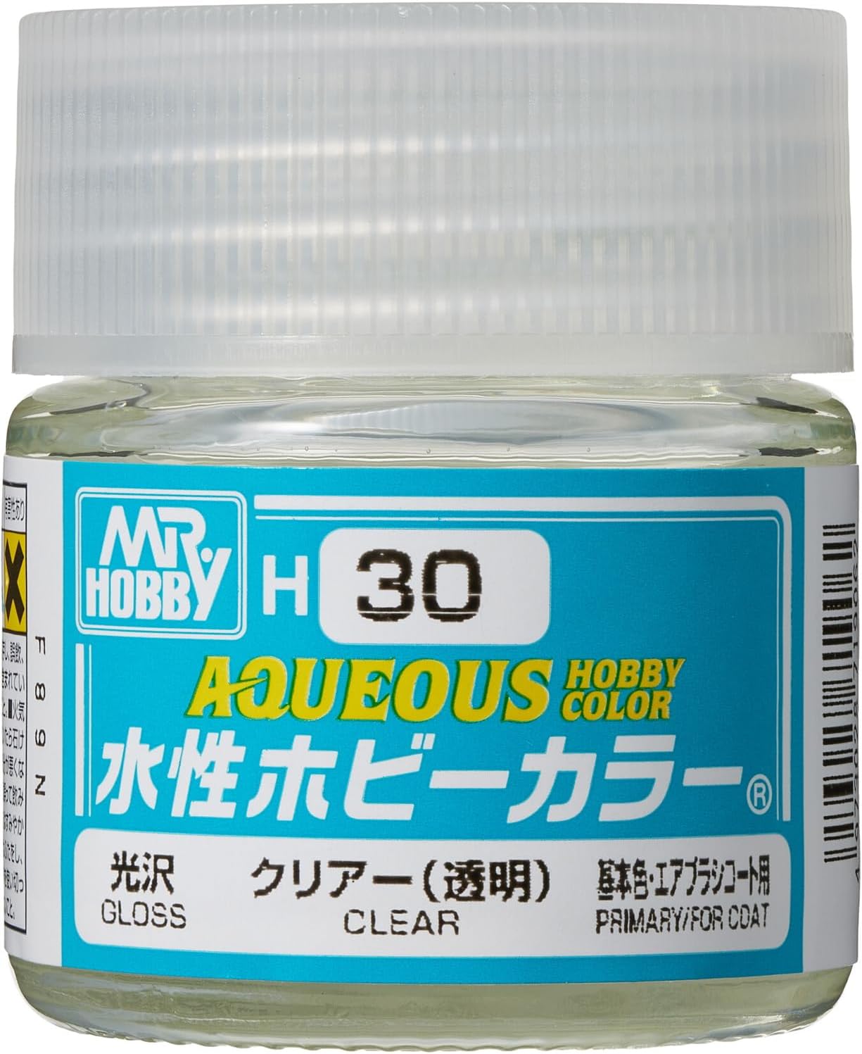 GSIクレオス「水性ホビーカラー クリアー (透明) 光沢 H30」など
