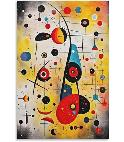 Amazon.co.jp: ポスター ジョアン ミロ Parler seul Lithographie