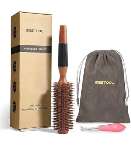 Amazon | ホンゴ ヘアケア ロールブラシ K-408SS | HONGO | ヘアブラシ