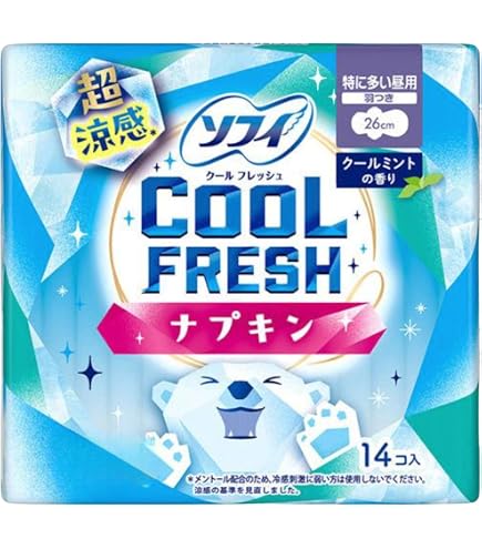 Amazon | ソフィ クールフレッシュ 超涼感ナプキン 290 羽つき 夜用
