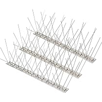 Amazon | 新型 鳥よけ 鳩よけ 剣山 ステン製 25cm×4個（100cm