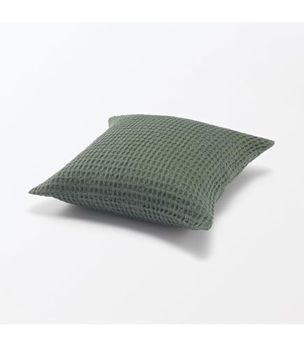 Amazon.co.jp: 無印良品 ヘンプ洗いざらしクッションカバー 43×43cm用