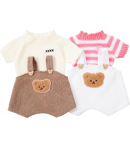 Amazon.co.jp: NOLITOY 30Cmぬいぐるみ用服 2セット セーターと 