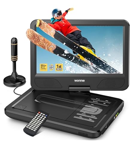 Amazon.co.jp: WONNIE フルセグポータブルdvdプレーヤー 12.5型
