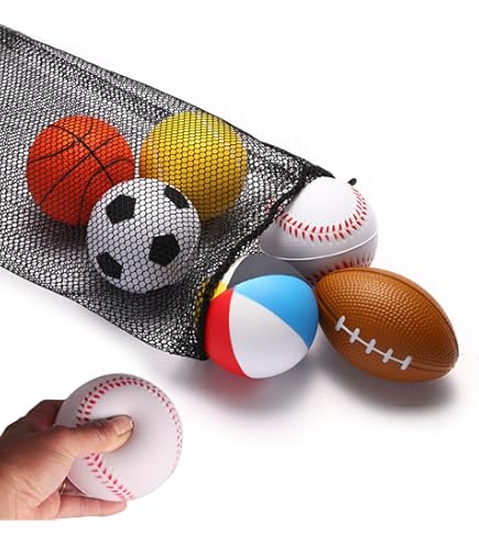 Amazon.co.jp: 6個セット ミニスポーツフォームボール 子供用 幼児用