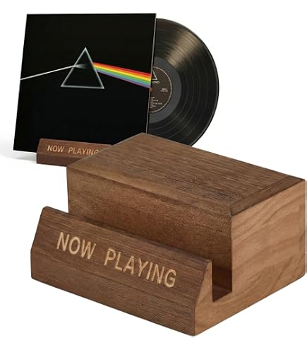 Amazon.co.jp: レコード スタンド - アルバム用木製 Playing LP 収納