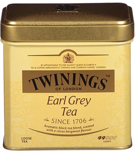 TWG Tea Golden Earl Grey, Loose Leaf Black Tea Blend In Haute